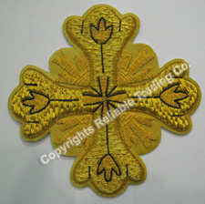 Church Hand Embroidery Emblems